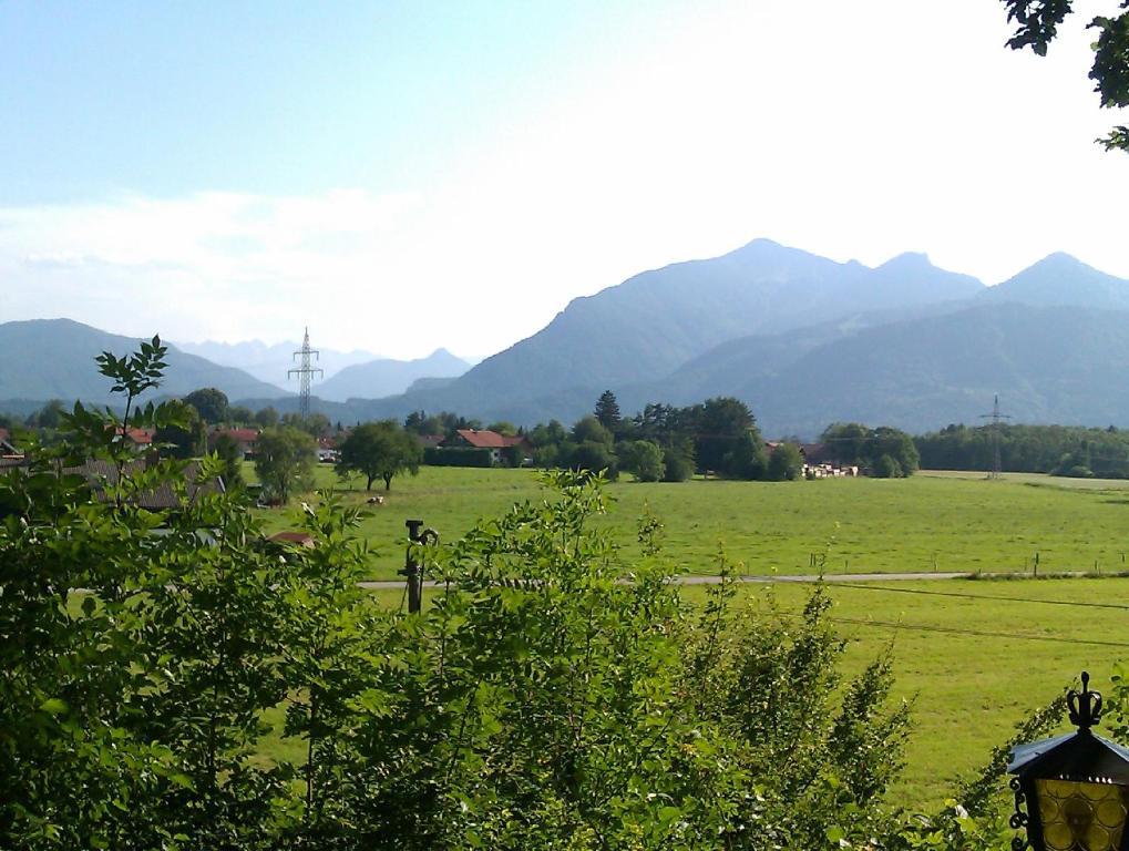 Hotel zur schönen Aussicht Übersee Exterior foto